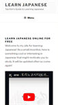 Mobile Screenshot of guidetojapanese.org